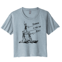 Load image into Gallery viewer, Women's Crop "Girls of Summer" Shirt