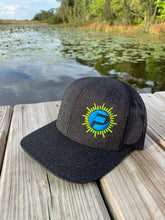 Load image into Gallery viewer, Black on Black FP Sun Hat
