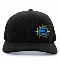 Load image into Gallery viewer, Black on Black FP Sun Hat
